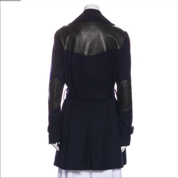 Burberry Navy and Black Coat - Picture 2 of 9